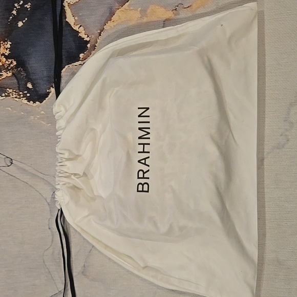 NWT ❣️Brahmin 💎 Daisy Botanic Melbourne Leather Wristlet W/Dustbag Authentic ! - Picture 7 of 8